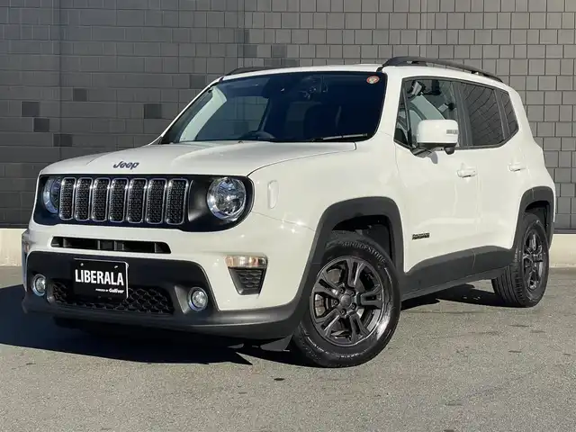 クライスラー・ジープ ジープ レネゲード ロンジチュード 静岡県 2021(令3)年 3.9万km 白Ⅱ 外装色アルパインホワイト（PWV）/7インチタッチパネルモニター/・Apple Carplay /Android　Auto/・Bluetooth/・AM/FM/・バックカメラ/クルーズコントロール/諸突軽減ブレーキ/車線逸脱警報/ブラインドスポットモニター/コーナーセンサー/純正16インチアルミホイール