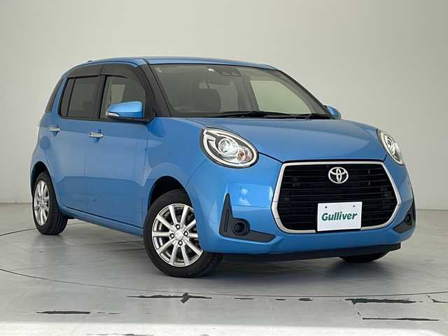 トヨタ パッソ モーダ 沖縄県 2020(令2)年 5.9万km ファインブルーマイカメタリック 社外ナビ(AVN-P10W)/（AM/FM/フルセグ/BT/CD/DVD）/プリクラッシュセーフティ/クリアランスソナー/バックカメラ/ビルトインETC/オートハイビーム/オートライト/前後コーナーセンサー/プッシュスタート/スマートキー/電格ミラー/ドアバイザー/LEDヘッドライト