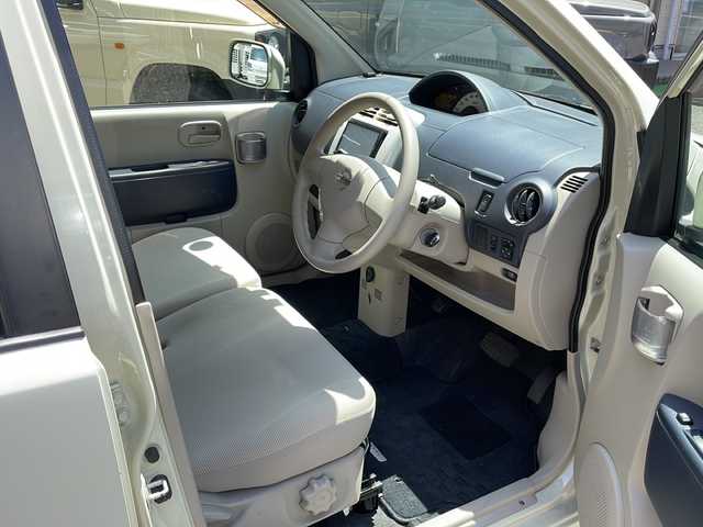 日産 オッティ M 高知県 2008(平20)年 2.1万km グリーンM 社外ＳＤナビ/・フルセグＴＶ/・Ｂｌｕｅｔｏｏｔｈオーディオ/・ＣＤ/片側パワースライドドア/純正フロアマット/社外ETC/走行距離20865km/ハロゲンライト/パワーステアリング/パワーウィンドウ/リモコンキー