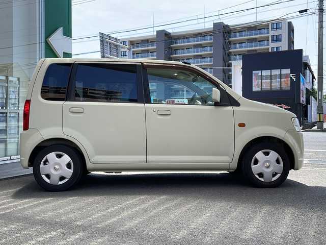 日産 オッティ M 高知県 2008(平20)年 2.1万km グリーンM 社外ＳＤナビ/・フルセグＴＶ/・Ｂｌｕｅｔｏｏｔｈオーディオ/・ＣＤ/片側パワースライドドア/純正フロアマット/社外ETC/走行距離20865km/ハロゲンライト/パワーステアリング/パワーウィンドウ/リモコンキー
