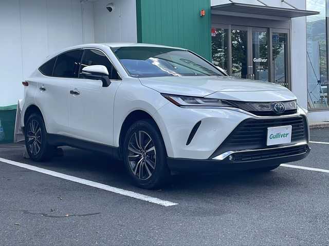 トヨタ ハリアー ハイブリッド G 京都府 2020(令2)年 4.4万km ホワイトパールクリスタルシャイン 純正メーカーナビ　ＪＢＬサウンド　バックカメラ　レーダークルーズコントロール　ブラインドスポットモニター　デジタルインナーミラー　クリアランスソナー　ＬＥＤヘッドライト　前後ドラレコ　ビルトインＥＴＣ