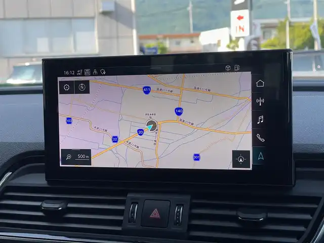 アウディ アウディ Ｑ５ SB 40TDIクワトロ Sライン 山梨県 2021(令3)年 4.2万km 緑 ブラックスタイリングP/SラインP /OP20AW/マトリクスLED/前後シートヒーター/サラウンドビュー/フルセグ/バーチャルコックピットP/純正MMIナビ/アンビエントライト/コンフォート/新車保証書