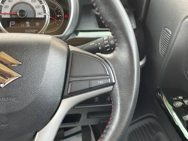 スズキ スペーシア カスタム HYBRID XS 宮崎県 2018(平30)年 5.6万km ブルーイッシュブラックパール3 SDナビ/フルセグテレビ/バックカメラ/全周囲カメラ/プッシュスタート/両側電動スライドドア/LEDライト/シートヒーター/純正15インチアルミ