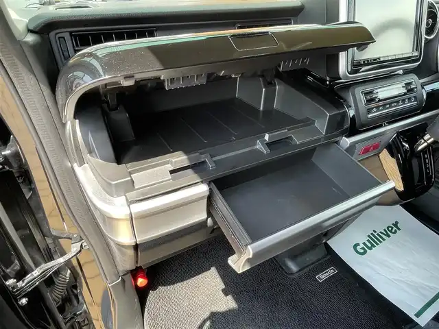 スズキ スペーシア カスタム HYBRID XS 宮崎県 2018(平30)年 5.6万km ブルーイッシュブラックパール3 SDナビ/フルセグテレビ/バックカメラ/全周囲カメラ/プッシュスタート/両側電動スライドドア/LEDライト/シートヒーター/純正15インチアルミ
