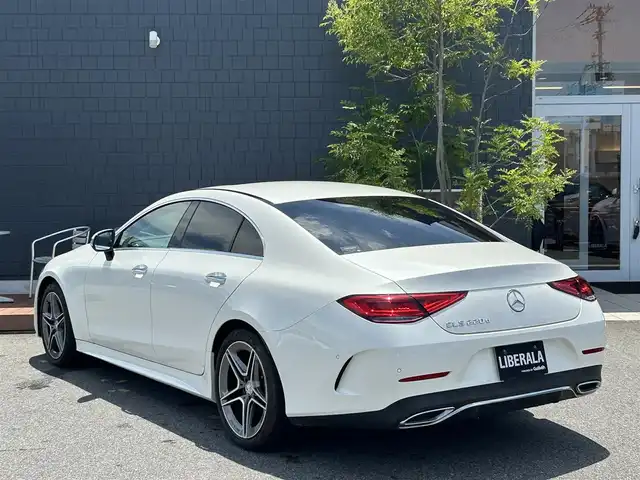 メルセデス・ベンツ ＣＬＳ２２０ｄ スポーツ エクスクルーシブPKG 滋賀県 2018(平30)年 3.2万km ダイヤモンドホワイト サンルーフ/レーダーセーフティパッケージ/・ACC/・BSM/・LKA/レザーシート/・前席パワーシート /・全席シートヒーター /・前席ベンチレーション/ヘッドアップディスプレイ/ブルメスターサウンド/純正ナビ/（BT/USB/DTV/CarPlay）/360°カメラ/アンビエントライト/純正19インチAW