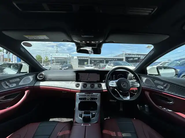 メルセデス・ベンツ ＣＬＳ２２０ｄ スポーツ エクスクルーシブPKG 滋賀県 2018(平30)年 3.2万km ダイヤモンドホワイト サンルーフ/レーダーセーフティパッケージ/・ACC/・BSM/・LKA/レザーシート/・前席パワーシート /・全席シートヒーター /・前席ベンチレーション/ヘッドアップディスプレイ/ブルメスターサウンド/純正ナビ/（BT/USB/DTV/CarPlay）/360°カメラ/アンビエントライト/純正19インチAW