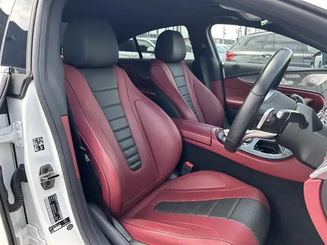メルセデス・ベンツ ＣＬＳ２２０ｄ スポーツ エクスクルーシブPKG 滋賀県 2018(平30)年 3.2万km ダイヤモンドホワイト サンルーフ/レーダーセーフティパッケージ/・ACC/・BSM/・LKA/レザーシート/・前席パワーシート /・全席シートヒーター /・前席ベンチレーション/ヘッドアップディスプレイ/ブルメスターサウンド/純正ナビ/（BT/USB/DTV/CarPlay）/360°カメラ/アンビエントライト/純正19インチAW