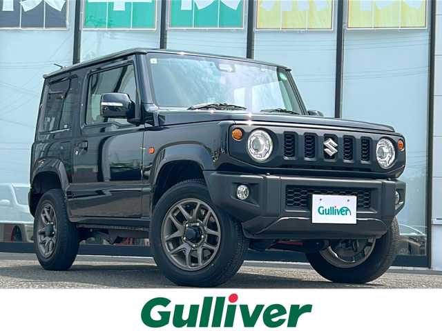 スズキ ジムニー XC 山形県 2021(令3)年 2.5万km ブルーイッシュブラックパール3 4WD/衝突被害軽減ブレーキデュアルカメラブレーキサポート/ナビ/（Bluetooth/CD/DVD/フルセグ）/クルーズコントロール/前後ドライブレコーダー/車線逸脱装置/前席シートヒーター/横滑り防止装置/ダウンヒルアシストコントロール/フルセグテレビ/フォグランプ/LEDヘッドライト/オートライト/オートマッチクハイビーム/ビルトインETC/電動格納ミラー/ウィンカーミラー/純正アルミホイール/純正フロアマット/スマートキー