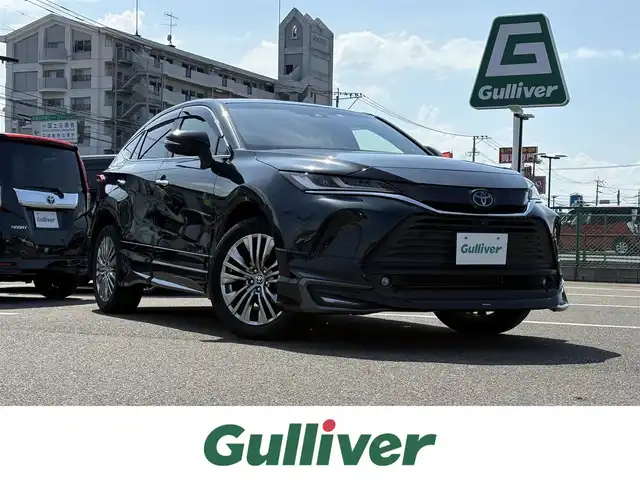 トヨタ ハリアー ハイブリッド Z レザーパッケージ 大分県 2020(令2)年 5.9万km プレシャスブラックパール ・JBLナビ(BT/USB/AUX/Miracast)/・全方位カメラ/・フルセグテレビ/・モデリスタ/・HUD/・レーダークルーズコントロール/・ドライブレコーダー/・ETC/・トヨタセーフティセンス/・コーナーセンサー/・ステアリングリモコン/・ステアリングヒーター/・オートハイビーム/・デジタルインナーミラー/・ブレーキホールド/・シートヒーター/・シートクーラー/・パワーシート/・シートメモリー/・スマートキー/・プッシュスタート/・純正アルミホイール/・電動リアゲート