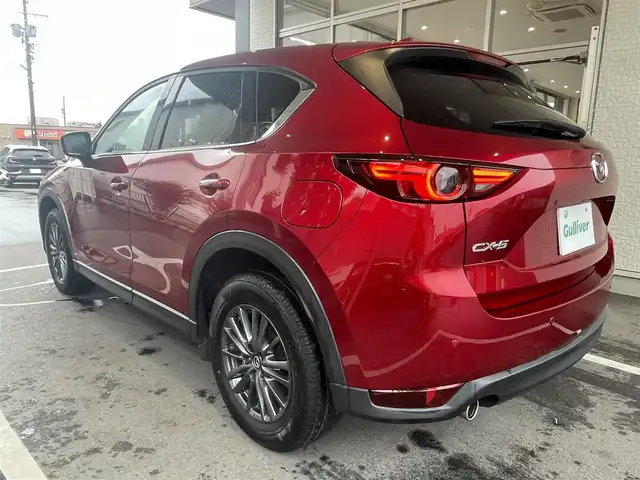 マツダ ＣＸ－５ 25S Lパッケージ 愛知県 2019(平31)年 5.5万km ソウルレッドクリスタルM フルセグ　/全方位カメラ　/フロントパーキングセンサー　/サポカー　/レーダークルーズコントロール　/パワーバックドア　/ＬＥＤヘッド　/ＬＫＡ　/マツダコネクト　/ＤＶＤ　/黒革　/全席シートヒーター　/ステアリングヒーター