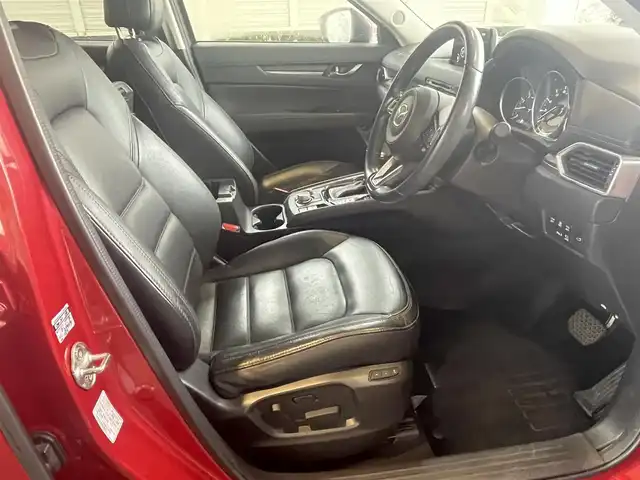 マツダ ＣＸ－５ 25S Lパッケージ 愛知県 2019(平31)年 5.5万km ソウルレッドクリスタルM フルセグ　/全方位カメラ　/フロントパーキングセンサー　/サポカー　/レーダークルーズコントロール　/パワーバックドア　/ＬＥＤヘッド　/ＬＫＡ　/マツダコネクト　/ＤＶＤ　/黒革　/全席シートヒーター　/ステアリングヒーター