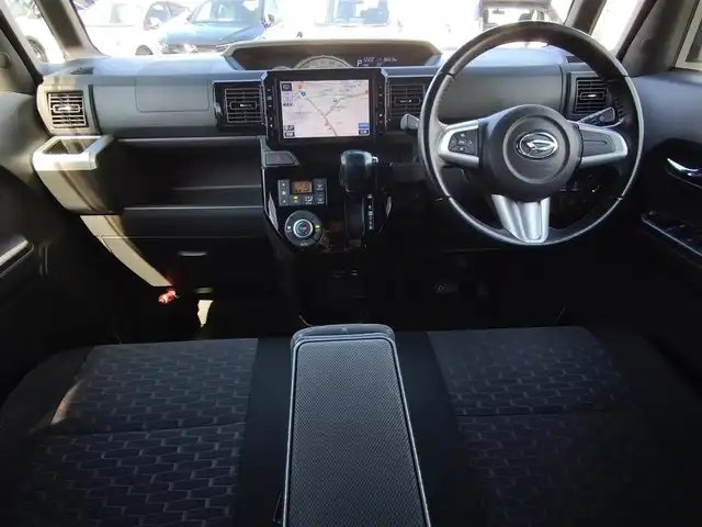 ダイハツ ウェイク G ターボ SA Ⅱ 熊本県 2017(平29)年 8.7万km プラムブラウンクリスタルマイカ 純正8インチナビ（NSZN-W65DB）/【フルセグTV/CD/DVD/Bluetooth】/バックカメラ/両側パワースライドドア/衝突軽減装置/アイドリングストップ/純正14インチAW/ETC/電動格納ミラー/プッシュスタート/ステアリングスイッチ/純正フロアマット/純正ドアバイザー/横滑り防止/盗難防止装置/保証書/取扱説明書