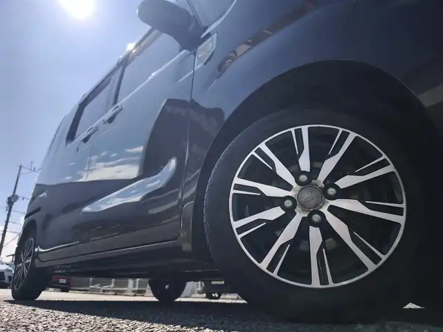 ダイハツ ウェイク G ターボ SA Ⅱ 熊本県 2017(平29)年 8.7万km プラムブラウンクリスタルマイカ 純正8インチナビ（NSZN-W65DB）/【フルセグTV/CD/DVD/Bluetooth】/バックカメラ/両側パワースライドドア/衝突軽減装置/アイドリングストップ/純正14インチAW/ETC/電動格納ミラー/プッシュスタート/ステアリングスイッチ/純正フロアマット/純正ドアバイザー/横滑り防止/盗難防止装置/保証書/取扱説明書