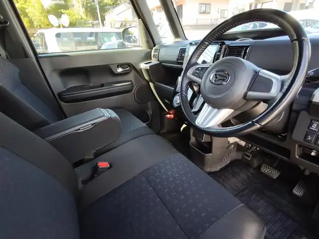 ダイハツ ウェイク G ターボ SA Ⅱ 熊本県 2017(平29)年 8.7万km プラムブラウンクリスタルマイカ 純正8インチナビ（NSZN-W65DB）/【フルセグTV/CD/DVD/Bluetooth】/バックカメラ/両側パワースライドドア/衝突軽減装置/アイドリングストップ/純正14インチAW/ETC/電動格納ミラー/プッシュスタート/ステアリングスイッチ/純正フロアマット/純正ドアバイザー/横滑り防止/盗難防止装置/保証書/取扱説明書