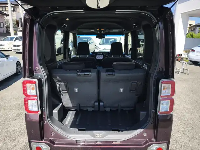 ダイハツ ウェイク G ターボ SA Ⅱ 熊本県 2017(平29)年 8.7万km プラムブラウンクリスタルマイカ 純正8インチナビ（NSZN-W65DB）/【フルセグTV/CD/DVD/Bluetooth】/バックカメラ/両側パワースライドドア/衝突軽減装置/アイドリングストップ/純正14インチAW/ETC/電動格納ミラー/プッシュスタート/ステアリングスイッチ/純正フロアマット/純正ドアバイザー/横滑り防止/盗難防止装置/保証書/取扱説明書