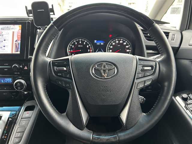 トヨタ アルファード S Cパッケージ 大阪府 2023(令5)年 2.6万km ブラック モデリスタエアロ/純正ナビ/（フルセグ／ＢＴ／ＣＤ／ＤＶＤ）/バックカメラ/クルコン/盗難防止装置/横滑り機能/レザーシート/シートヒーター/両側パワースライドドア/ドラレコ/ＥＴＣ２．０/保証書/取扱説明書