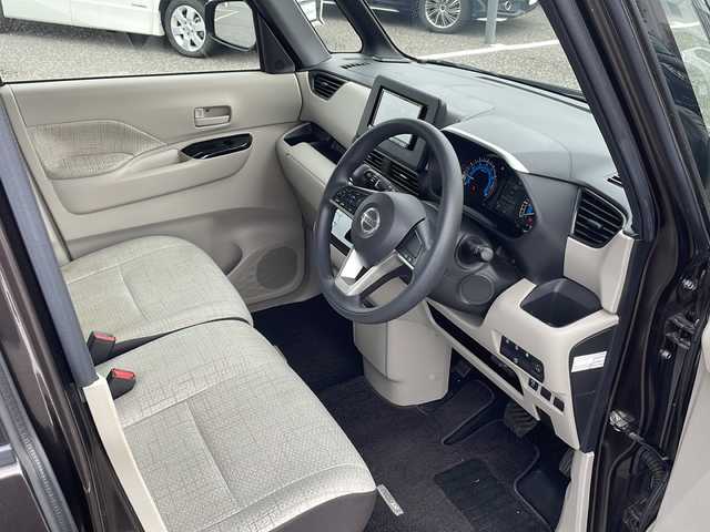 日産 ルークス X 島根県 2020(令2)年 7.9万km アッシュブラウンM ストラーダナビ/フルセグTV/両側ハンズフリーパワースライドドア/アラウンドビューモニター/ビルトインETC/ドライブレコーダー/先進安全装備/・エマージェンシーブレーキ/・踏み間違い衝突防止アシスト/・車線逸脱防止支援システム/・前方衝突予測警報/・ふらつき警報/・標識検知機能/社外LEDヘッドランプ/オートライト/ステアリングスイッチ/後席パーソナルテーブル/リアドアロールサンシェード/スマートキー/プッシュエンジンスタート/禁煙車