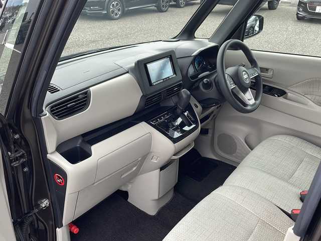 日産 ルークス X 島根県 2020(令2)年 7.9万km アッシュブラウンM ストラーダナビ/フルセグTV/両側ハンズフリーパワースライドドア/アラウンドビューモニター/ビルトインETC/ドライブレコーダー/先進安全装備/・エマージェンシーブレーキ/・踏み間違い衝突防止アシスト/・車線逸脱防止支援システム/・前方衝突予測警報/・ふらつき警報/・標識検知機能/社外LEDヘッドランプ/オートライト/ステアリングスイッチ/後席パーソナルテーブル/リアドアロールサンシェード/スマートキー/プッシュエンジンスタート/禁煙車