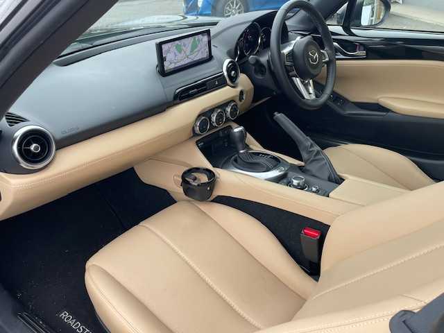 マツダ ロードスター ＲＦ VS 神奈川県 2024(令6)年 1万km ジェットブラックマイカ ワンオーナー/フルセグテレビ/クルーズコントロール/プッシュスタート/ETC