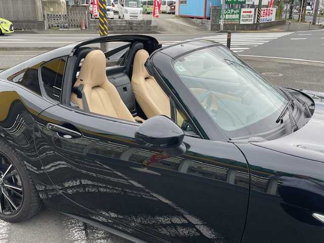 マツダ ロードスター ＲＦ VS 神奈川県 2024(令6)年 1万km ジェットブラックマイカ ワンオーナー/フルセグテレビ/クルーズコントロール/プッシュスタート/ETC