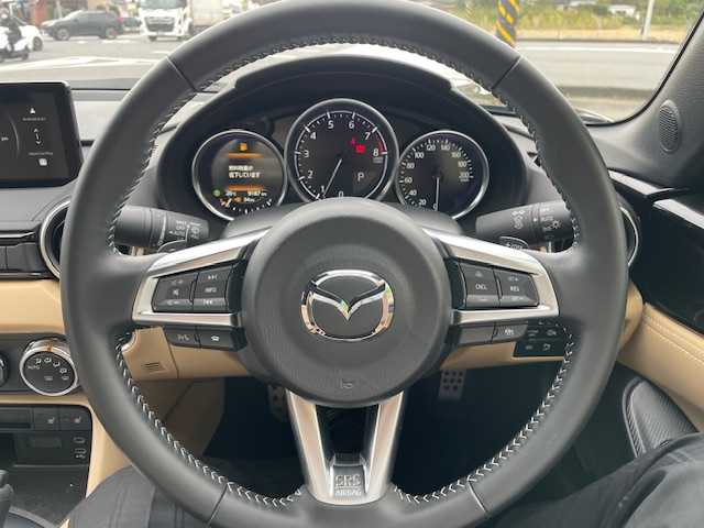 マツダ ロードスター ＲＦ VS 神奈川県 2024(令6)年 1万km ジェットブラックマイカ ワンオーナー/フルセグテレビ/クルーズコントロール/プッシュスタート/ETC