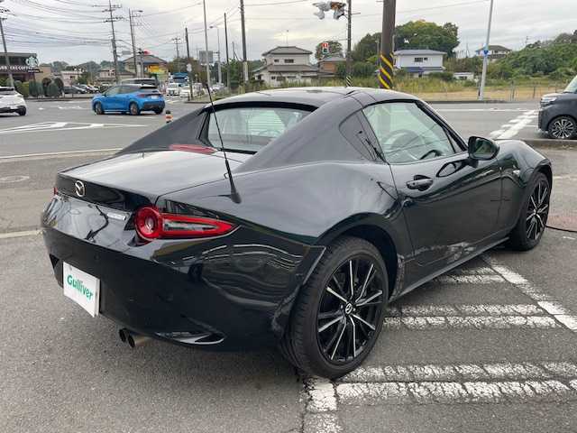 マツダ ロードスター ＲＦ VS 神奈川県 2024(令6)年 1万km ジェットブラックマイカ ワンオーナー/フルセグテレビ/クルーズコントロール/プッシュスタート/ETC