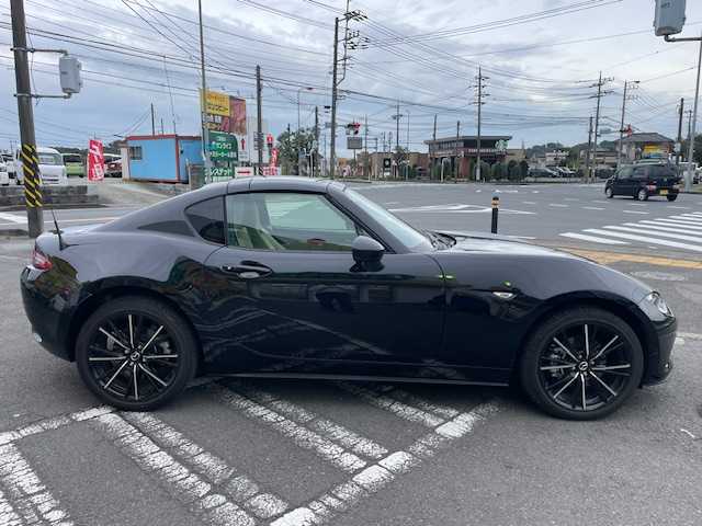 マツダ ロードスター ＲＦ VS 神奈川県 2024(令6)年 1万km ジェットブラックマイカ ワンオーナー/フルセグテレビ/クルーズコントロール/プッシュスタート/ETC