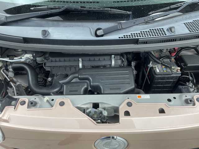 ダイハツ ムーヴ キャンバス G メイクアップ リミテッド　SAⅢ 三重県 2018(平30)年 4.7万km ライトローズマイカメタリックⅡ /禁煙車//社外ナビ/（CD.DVD.BT.SD.ワンセグTV）//全方位カメラ//両側パワースライドドア//スマートアシスト//ETC//革調シートカバー//ステアリングスイッチ//オートハイビーム//コーナーセンサー