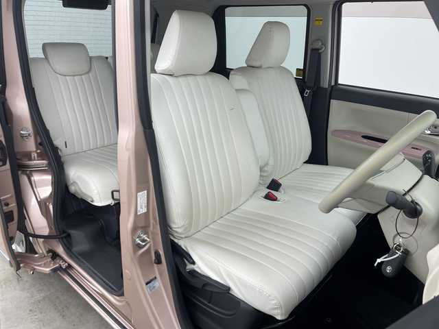 ダイハツ ムーヴ キャンバス G メイクアップ リミテッド　SAⅢ 三重県 2018(平30)年 4.7万km ライトローズマイカメタリックⅡ /禁煙車//社外ナビ/（CD.DVD.BT.SD.ワンセグTV）//全方位カメラ//両側パワースライドドア//スマートアシスト//ETC//革調シートカバー//ステアリングスイッチ//オートハイビーム//コーナーセンサー