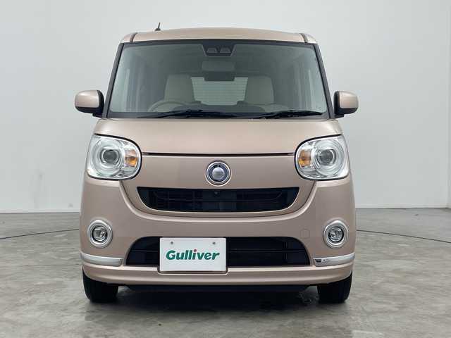 ダイハツ ムーヴ キャンバス G メイクアップ リミテッド　SAⅢ 三重県 2018(平30)年 4.7万km ライトローズマイカメタリックⅡ /禁煙車//社外ナビ/（CD.DVD.BT.SD.ワンセグTV）//全方位カメラ//両側パワースライドドア//スマートアシスト//ETC//革調シートカバー//ステアリングスイッチ//オートハイビーム//コーナーセンサー