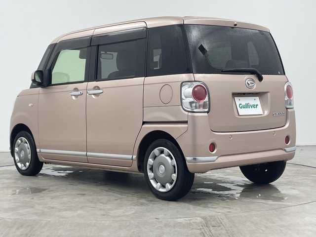 ダイハツ ムーヴ キャンバス G メイクアップ リミテッド　SAⅢ 三重県 2018(平30)年 4.7万km ライトローズマイカメタリックⅡ /禁煙車//社外ナビ/（CD.DVD.BT.SD.ワンセグTV）//全方位カメラ//両側パワースライドドア//スマートアシスト//ETC//革調シートカバー//ステアリングスイッチ//オートハイビーム//コーナーセンサー