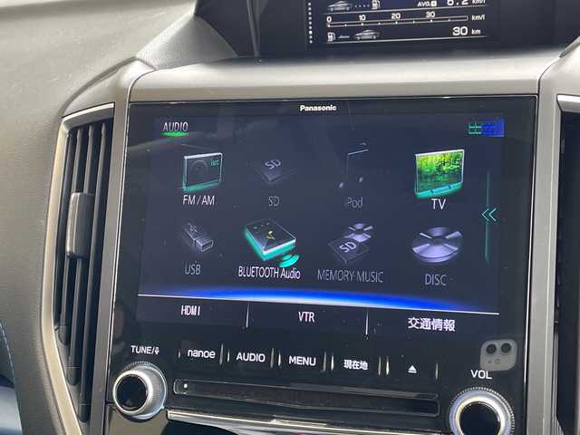 スバル ＸＶ ハイブリッド アドバンス 愛知県 2018(平30)年 4.8万km クリスタルホワイトP 純正8型ナビ/レーダークルーズコントロール/バックカメラ/サイドカメラ/パワーシート/コーナーセンサー/純正アルミホイール/ルーフレール/ブラインドスポットモニター/LEDヘッドライト/パドルシフト/インテリジェントミラー/オートマチックハイビーム/ドライブレコーダー/ETC/衝突軽減システム/フルセグ/CD DVD/Bluetooth/ステアリングスイッチ/スマートキー/プッシュスタート