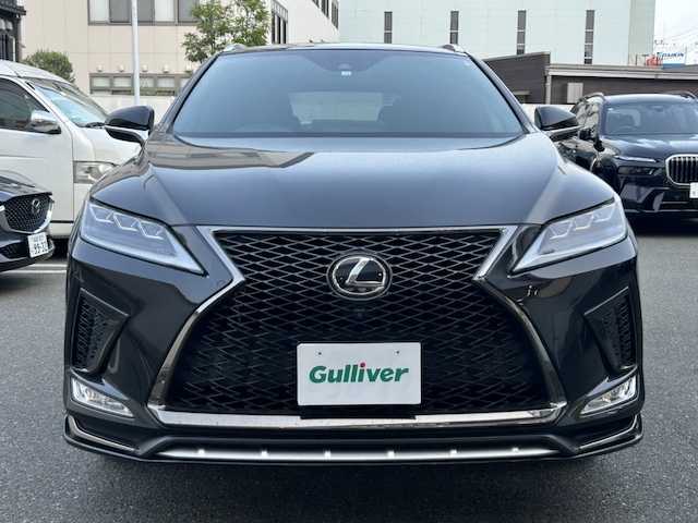 レクサス ＲＸ 300 Fスポーツ 大分県 2021(令3)年 4万km 黒 メーカーナビ/フルセグ/DVD/Bluetooth/全方位カメラ/プリクラッシュセーフティー/オートハイビーム/パワーバックドア/ETC/パノラマルーフ/ヘッドアップディスプレイ/ステアリングヒーター/前席パワーシート/前席シートヒーター /純正フロアマット/純正アルミホイール/スマートキー