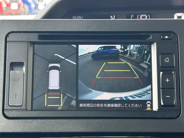 ダイハツ タント カスタム RS 兵庫県 2023(令5)年 1.7万km ブラックマイカメタリック/シャイニングホワイトパール ディスプレイオーディオ　/バックカメラ　/アラウンドビューモニター　/両側パワースライドドア　/前席シートヒーター　/ＬＥＤヘッドライト　/フォグランプ　/純正フロアマット　/電動格納ウィンカーミラー　/スペアキー