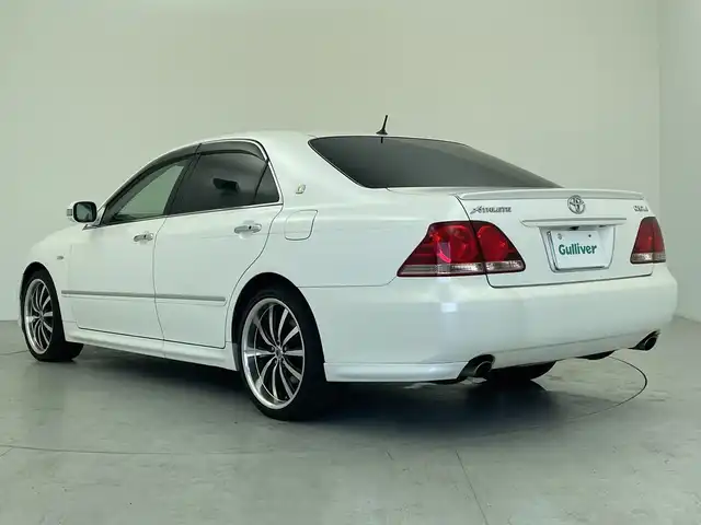 トヨタ クラウン アスリート 60th スペシャルエディション 愛知県 2007(平19)年 7.3万km ホワイトパールクリスタルシャイン 純正ナビ/バックカメラ/シートカバー/社外19インチアルミ/クルーズコントロール/オートエアコン/ETC/純正フロアマット