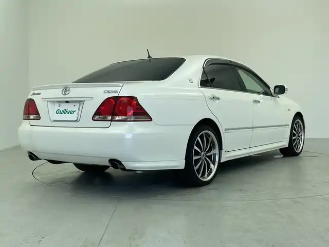 トヨタ クラウン アスリート 60th スペシャルエディション 愛知県 2007(平19)年 7.3万km ホワイトパールクリスタルシャイン 純正ナビ/バックカメラ/シートカバー/社外19インチアルミ/クルーズコントロール/オートエアコン/ETC/純正フロアマット