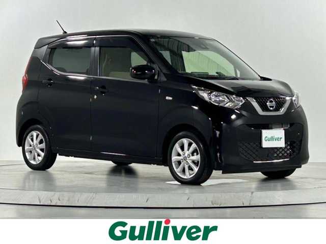 日産 デイズ X 佐賀県 2021(令3)年 0.2万km ブラック 衝突軽減ブレーキ/レーンキープアシスト/純正ナビ/CD/フルセグTV/Bluetooth/バックカメラ /ETC/純正14インチアルミホイール/純正フロアマット/オートライト/スマートキー/横滑り防止装置/電動格納ミラー