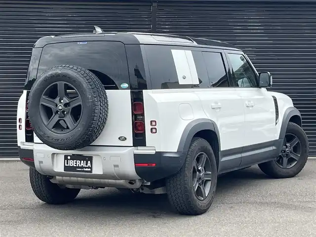 ランドローバー ランドローバー ディフェンダー 110 静岡県 2020(令2)年 3万km 白Ⅱ ブラックコントラストルーフ/エアサスペンション/純正ナビ/（Bluetooth/CarPlay)/アダプティブクルーズコントロール/レーンキープアシスト/ブランドスポットアシスト/360度カメラ/前後ドライブレコーダー/前後コーナーセンサー/シートヒーター/純正18インチアルミホイール/ETC