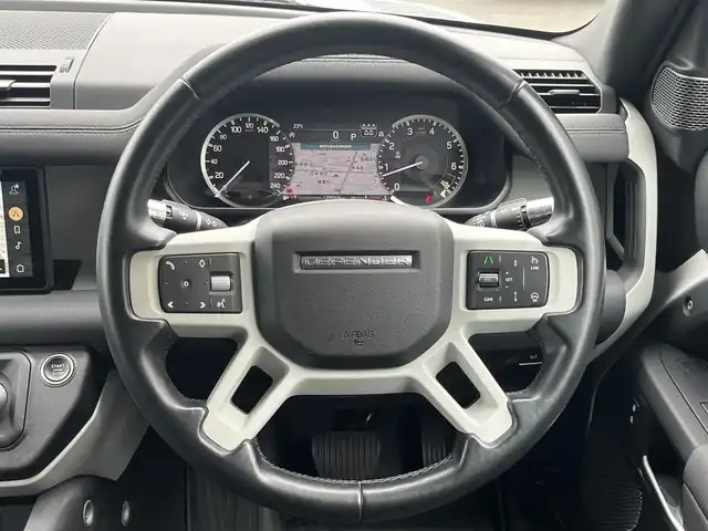 ランドローバー ランドローバー ディフェンダー 110 静岡県 2020(令2)年 3万km 白Ⅱ ブラックコントラストルーフ/エアサスペンション/純正ナビ/（Bluetooth/CarPlay)/アダプティブクルーズコントロール/レーンキープアシスト/ブランドスポットアシスト/360度カメラ/前後ドライブレコーダー/前後コーナーセンサー/シートヒーター/純正18インチアルミホイール/ETC