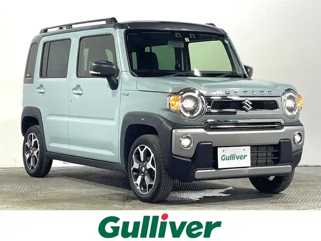 スズキ ハスラー Jスタイル 大阪府 2022(令4)年 1.4万km オフブルーメタリック/ガンメタリック2トーンルーフ 純正ＳＤナビ　フルセグＴＶ　ＥＴＣ　シートヒーター　プッシュスタート　レーンアシスト　衝突軽減システム　コーナーセンサー　ＬＥＤヘッドライト　スマートキー　オートライト　電動ミラー