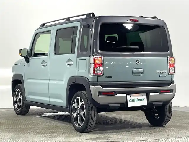 スズキ ハスラー Jスタイル 大阪府 2022(令4)年 1.4万km オフブルーメタリック/ガンメタリック2トーンルーフ 純正ＳＤナビ　フルセグＴＶ　ＥＴＣ　シートヒーター　プッシュスタート　レーンアシスト　衝突軽減システム　コーナーセンサー　ＬＥＤヘッドライト　スマートキー　オートライト　電動ミラー