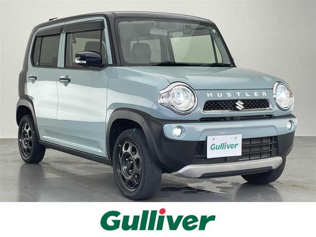 スズキ ハスラー タフワイルド 愛知県 2019(平31)年 3.8万km オフブルーメタリック/ブラック 2トーン 社外ナビ　フルセグＴＶ　全方位カメラ　前後ドラレコ　純正フロアマット　ハーフレザー　シートヒーター　衝突軽減　純正１５インチアルミホイール　ＡＵＴＯエアコン　ＬＥＤヘッドライト　フォグランプ　禁煙車/社外7インチナビ（BT、フルセグTV、AM、FM）/前後ドライブレコーダー/ハーフレザーシート/AUTOエアコン/スペアキー1本/パワーステアリング/フロアマット/全方位バックカメラ/プッシュスタート/純正15インチアルミホイール/LEDライト/禁煙車/ダブルエアバック