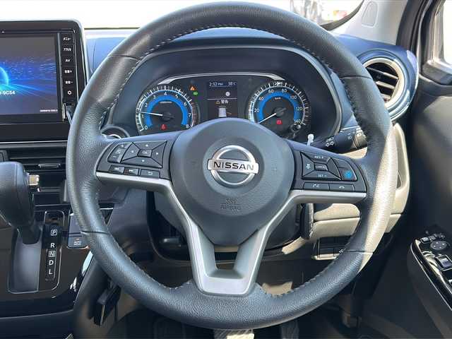 日産 デイズ HWS X プロパイロットED 鹿児島県 2022(令4)年 1.4万km チタニウムグレーメタリック ワンオーナー/ハイブリッド車/クルーズコントロール/Bluetooth/ETC/バックモニター/ドライブレコーダー/14インチアルミホイール/LEDヘッドライト/オートマチックハイビーム