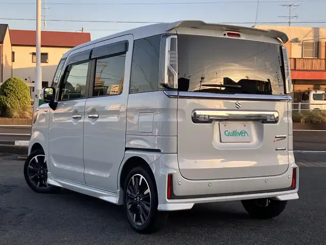 スズキ スペーシア カスタム HYBRID XS 三重県 2020(令2)年 3.3万km ピュアホワイトP ワンオーナー/スズキセーフティサポート/ ・デュアルセンサーブレーキサポート/ ・誤発進抑制機能/ ・車線逸脱警報/ ・ふらつき警報/ ・先行車発進お知らせ機能/ ・ハイビームアシスト/♪純正SDナビ/・フルセグ・Bluetooth/・CD/DVD再生・SD録音/・USB/♪全方位モニター/♪バックカメラ/♪ヘッドアップディスプレイ/♪両側パワースライドドア/♪LEDヘッドライト/♪LEDフォグ/♪ハーフレザーシート/♪D席シートヒーター/♪オートリトラクタブルミラー/♪スマートキー×2/♪プッシュスタート/♪ビルトインETC/♪純正15インチAW/♪純正エアロ/♪ウィンカーミラー/♪アイドリングストップ/♪革巻きステアリング/♪ステアリングスイッチ/♪フロアマット/♪ドアバイザー/♪プライバシーガラス