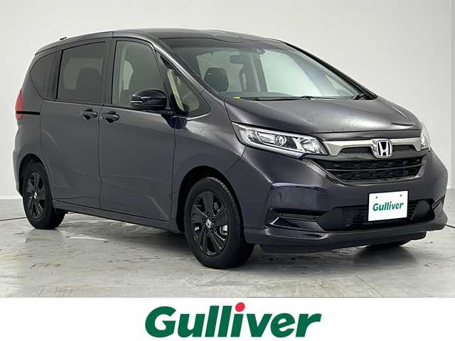ホンダ フリード G ブラックスタイル 茨城県 2023(令5)年 0.7万km トワイライトミストブラックパール 社外8インチナビ/フルセグ再生可/バックカメラ/両側電動スライドドア/ホンダセンシング/純正15インチAW/社外ETC