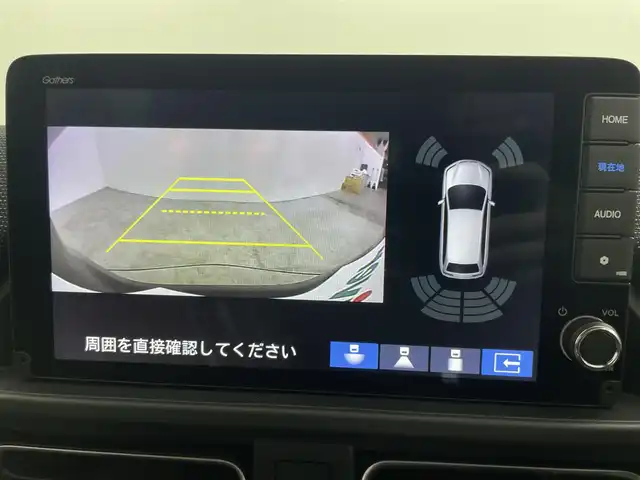 ホンダ フリード ハイブリット e:HEV AIR EX 群馬県 2025(令7)年 0.1千km クリスタルブラックパール 登録済未使用車　純正９インチナビ　バックカメラ　両側パワースライドドア　後席サーキュレーター　ＬＥＤ　ＡＨＢ　ハーフレザーシート　純正１５インチＡＷ　ステアリングリモコン　ＢＳＭ　スマートキー　スペア