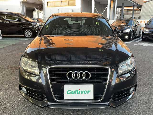 アウディ Ａ３ スポーツバック 1．4 TFSI 大阪府 2012(平24)年 9.6万km ファントムブラックパールエフェクト 純正ナビ/フルセグテレビ/純正アルミホイール/純正フロアマット/DVD再生有り/バックカメラ/ETC/Sライン