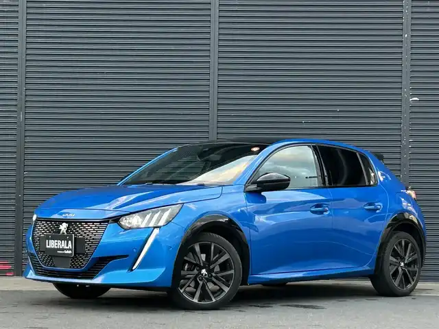 プジョー プジョー ２０８ GT 茨城県 2021(令3)年 1.9万km 青Ｍ 衝突軽減B /ACC /レ-ンアシスト /BSM /Bカメラ /パ-キングセンサ- /純正ディスプレイオ-ディオ /CarPlay /BT/USB /ハ-フレザ-シ-ト /シ-トヒ-タ- /LEDヘッドライト /インテリジェントハイビ-ム /ETC /純正17インチAW /禁煙車