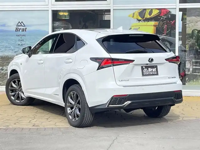 レクサス ＮＸ 300h Fスポーツ 道北・旭川 2019(平31)年 3.5万km ホワイトノーヴァガラスフレーク AIS検査済み/純正ナビ/Bluetooth接続/フルセグTV/サイドカメラ/バックカメラ/スカイルーフ/レクサスセーフティシステム/BSM/パワーバックドア/レーダークルーズコントロール/パドルシフト/LEDヘッドライト/前席パワーシート/メモリーシート/前席シートヒーター・シートエアコン/ステアリングヒーター/コーナーセンサー/純正フロアマット/ドライブレコーダー/ETC2.0