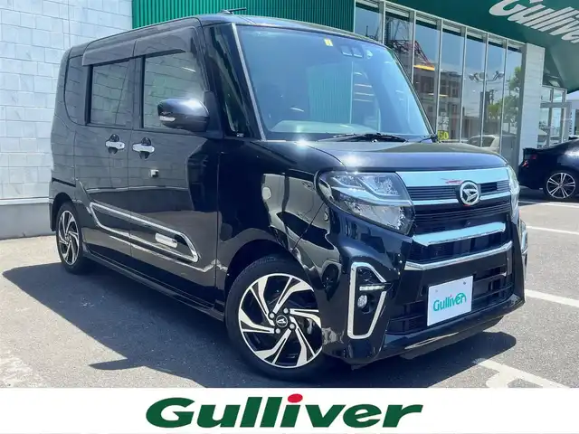 ダイハツ タント カスタム RS スタイルセレクション 島根県 2022(令4)年 2万km ブラックマイカメタリック 純正ナビ/(Bluetooth/フルセグテレビ/CD/DVD/USB)/両側パワースライドドア/(ウェルカムオープン機能)/プラズマクラスター搭載ルームランプ/ETC/アダプティブクルーズコントロール/ロングスライドシート/前席シートヒーター/純正フロアマット/純正LEDヘッドライト/(オートライト)/純正15インチアルミホイール/前後コーナーセンサー/スマートアシスト